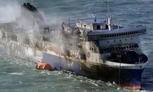 Asciende a 11 el número de muertos tras incendio de ferry italiano