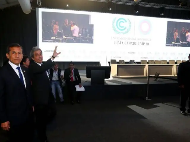 COP20: presidente Ollanta Humala inaugura 'Voces por el Clima'