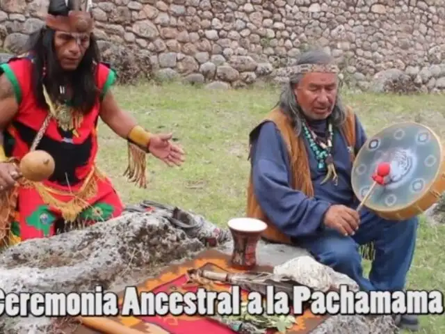 Líder indigena Inka pidió ser respetuosos con la tierra en tradicional ritual