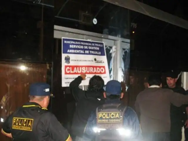 Intervienen y cierran locales nocturnos en Cajamarca