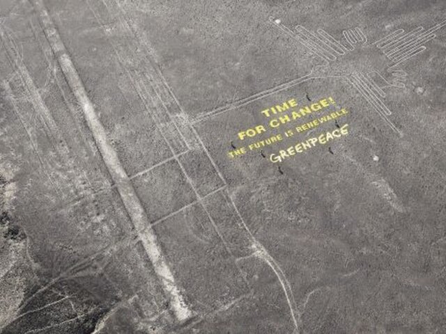 Líneas de Nazca: Greenpeace pide disculpas por protesta