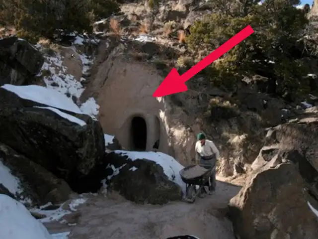 FOTOS: este hombre pasó 10 años en esta cueva y hoy tiene algo que mostrarte