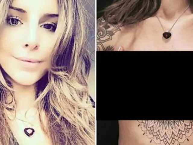 FOTOS: hija de Marcelo Tinelli genera polémica por espectacular topless