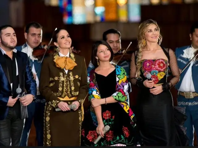 Artistas mexicanos le cantaron las ‘Mañanitas’ a Virgen de Guadalupe