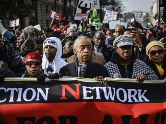 EEUU: miles de personas protestan contra la violencia racial en Washington