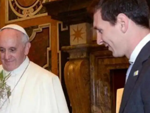 Futbolista Lionel Messi saludó al Papa Francisco por su cumpleaños