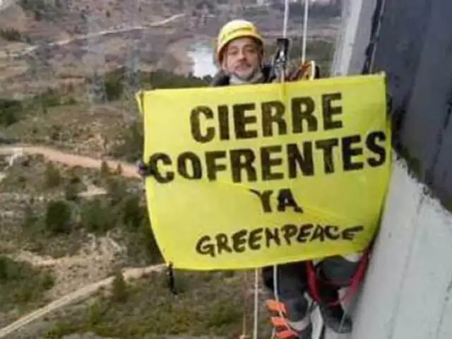 Greenpeace pagará multa de US$25 mil por dañar central nuclear española