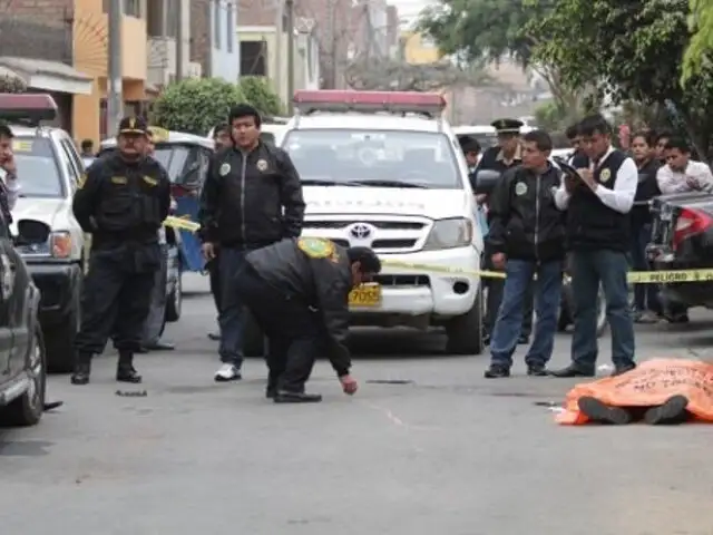 Huacho: delincuente fue abatido tras enfrentamiento con la policía