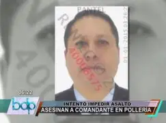 Asesinan a comandante que intentó impedir un asalto a pollería en Breña
