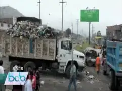 Nuevo alcalde de San Juan de Miraflores ordenó recojo de toneladas de basura