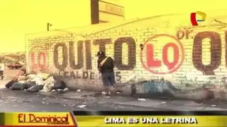 Lima es una letrina: malos hábitos convierten la capital en baño público