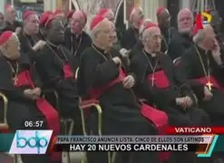 Vaticano: cinco latinoamericanos son elegidos como cardenales por el Papa Francisco