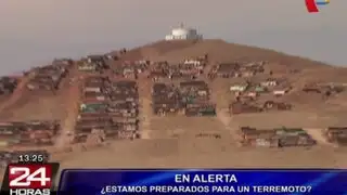 Gran mayoría de peruanos no saben cómo actuar ante un terremoto