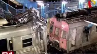 Brasil: se eleva a 200 el número de heridos tras choque de trenes en Río de Janeiro