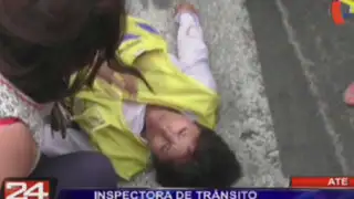 Ate Vitarte: inspectora de tránsito fue arrollada por un camión durante operativo