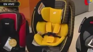 Uso de sillas para bebés en vehículos particulares es obligatorio
