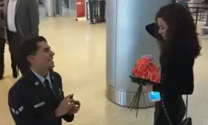 EEUU: aviador de origen peruano sorprende con original propuesta de matrimonio
