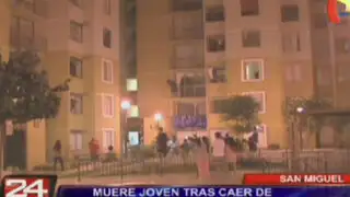 Joven estudiante murió tras caer de piso 11 de edificio de San Miguel