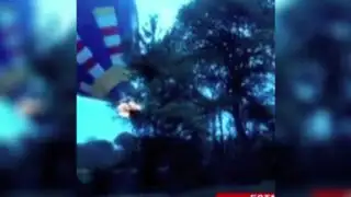 EEUU: incendio en globo aerostático deja tres personas muertas