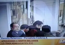 Policía boliviana detuvo a Belaunde Lossio en una vivienda en La Paz