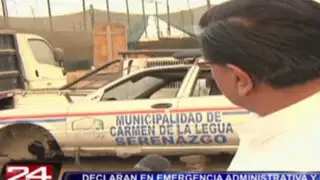 Carmen de la Legua: declaran emergencia administrativa y sanitaria en municipio