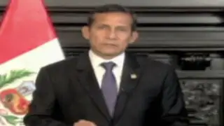 Ollanta Humala convoca legislatura extraordinaria para debatir ley juvenil