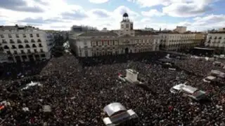 España: miles de personas participan en la ‘Marcha del Cambio’