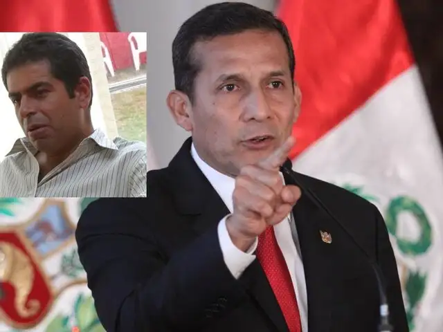Ollanta Humala: “No tengo temor a lo que Belaunde Lossio pueda declarar”