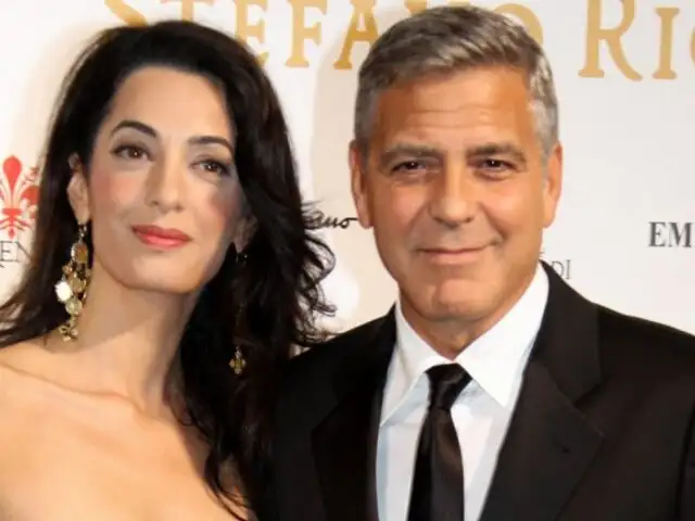 Esposa de George Clooney afirma que tuvo amenaza de arresto en Egipto