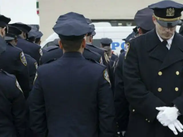 Estados Unidos: Policías dan la espalda a alcalde de Nueva York