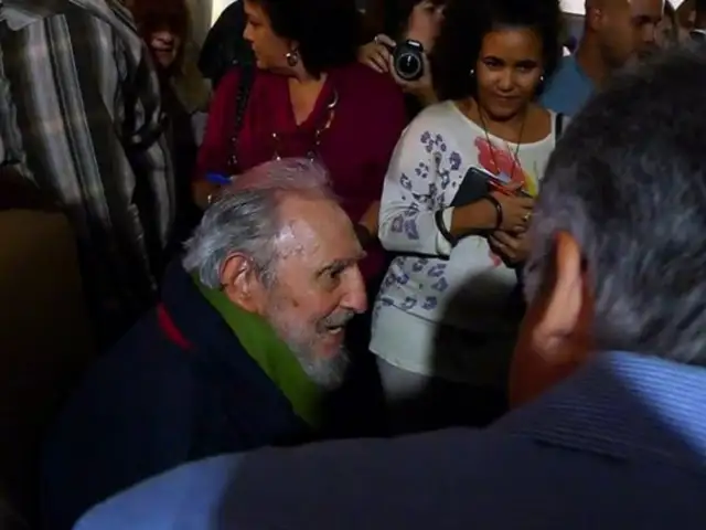 Se cumple un año de la última aparición pública de Fidel Castro