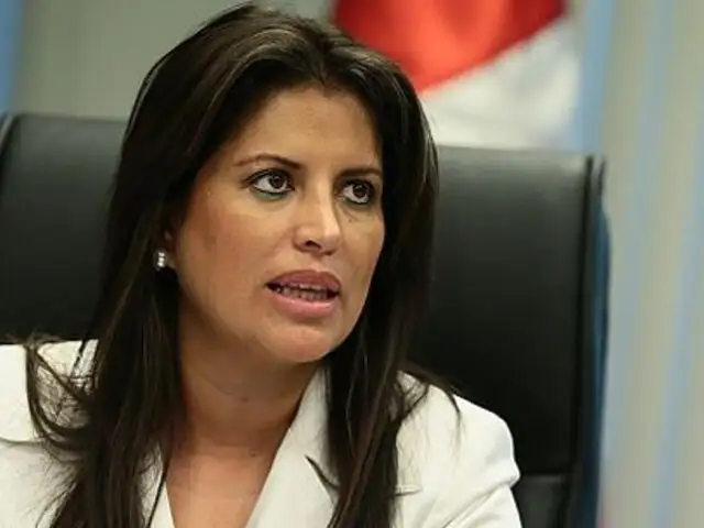 Ministra Omonte cree que exempleada que la denunció fue manipulada