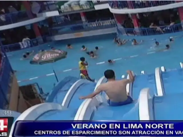 Conoce las mejores piscinas de Lima norte y sus impresionantes toboganes