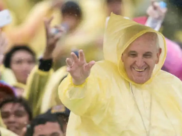 Filipinas: papa Francisco tuvo que acortar su visita por tormenta
