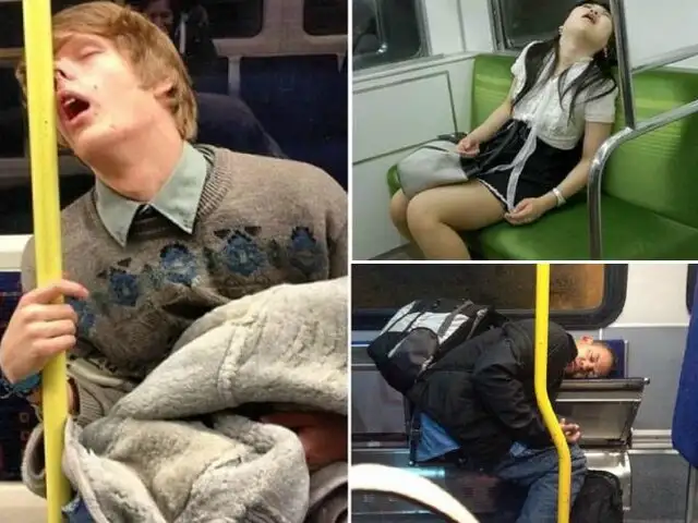 15 personas que perdieron la batalla contra el sueño en un bus de la peor manera