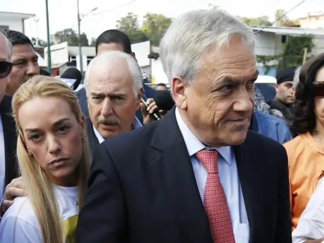 Gobierno venezolano impidió a Piñera y Pastrana visitar a Leopoldo López