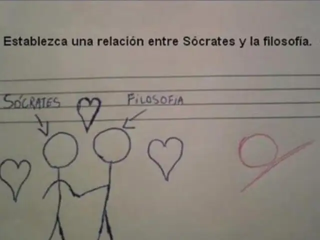 Las 12 respuestas más insólitas que podrías dar al resolver un examen de colegio