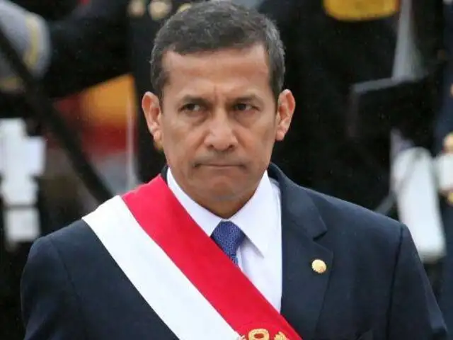 Ipsos: aprobación del presidente Humala desciende a 22% en febrero