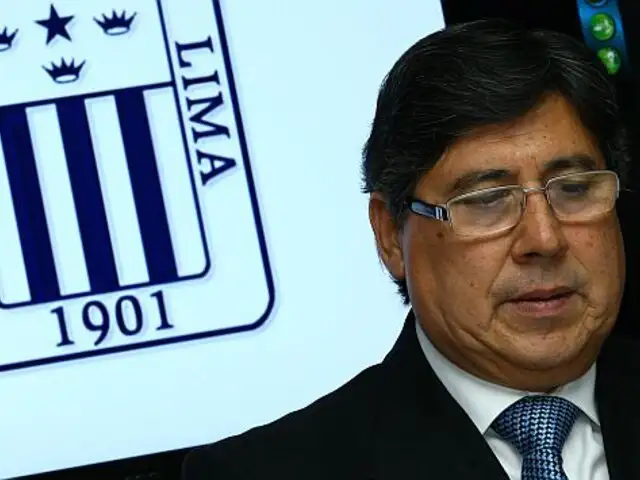 Expresidente de Alianza Lima Guillermo Alarcón detenido por caso Orellana