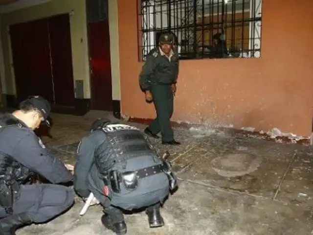 Desconocidos lanzan granada cerca a vivienda de dirigente vecinal en Comas