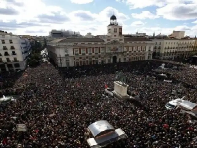 España: miles de personas participan en la ‘Marcha del Cambio’