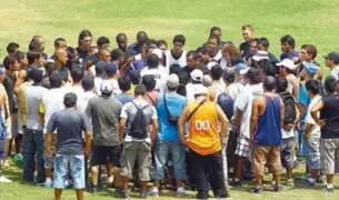Barristas de Alianza Lima ingresaron a Matute para agredir a jugadores