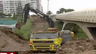 Se inició construcción de puente mellizo Villena en Miraflores