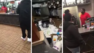Trabajador de McDonald’s destrozó local al enterarse que fue despedido