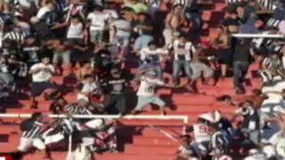Bloque Deportivo: hinchas de Alianza Lima se pelean en partido ante Huracán