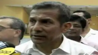 Chiclayo: Ollanta Humala asegura que se investigará muerte en Pichanaki
