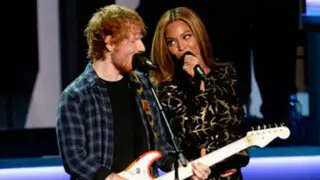 Espectáculo internacional: Beyoncé y Ed Sheeran homenajean a Stevie Wonder