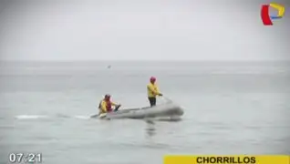 Chorrillos: continúa búsqueda de joven que se ahogó en playa La Chira