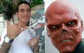 FOTOS: hombre se opera la nariz para parecerse a villano ‘Cráneo Rojo’