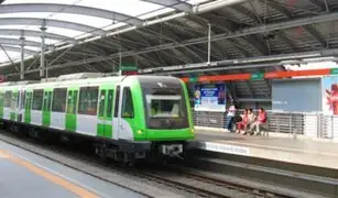 Metro de Lima: restringen servicio desde estación Atocongo hasta San Borja Sur